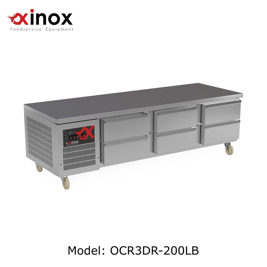Under Counter Refrigerator six drawers