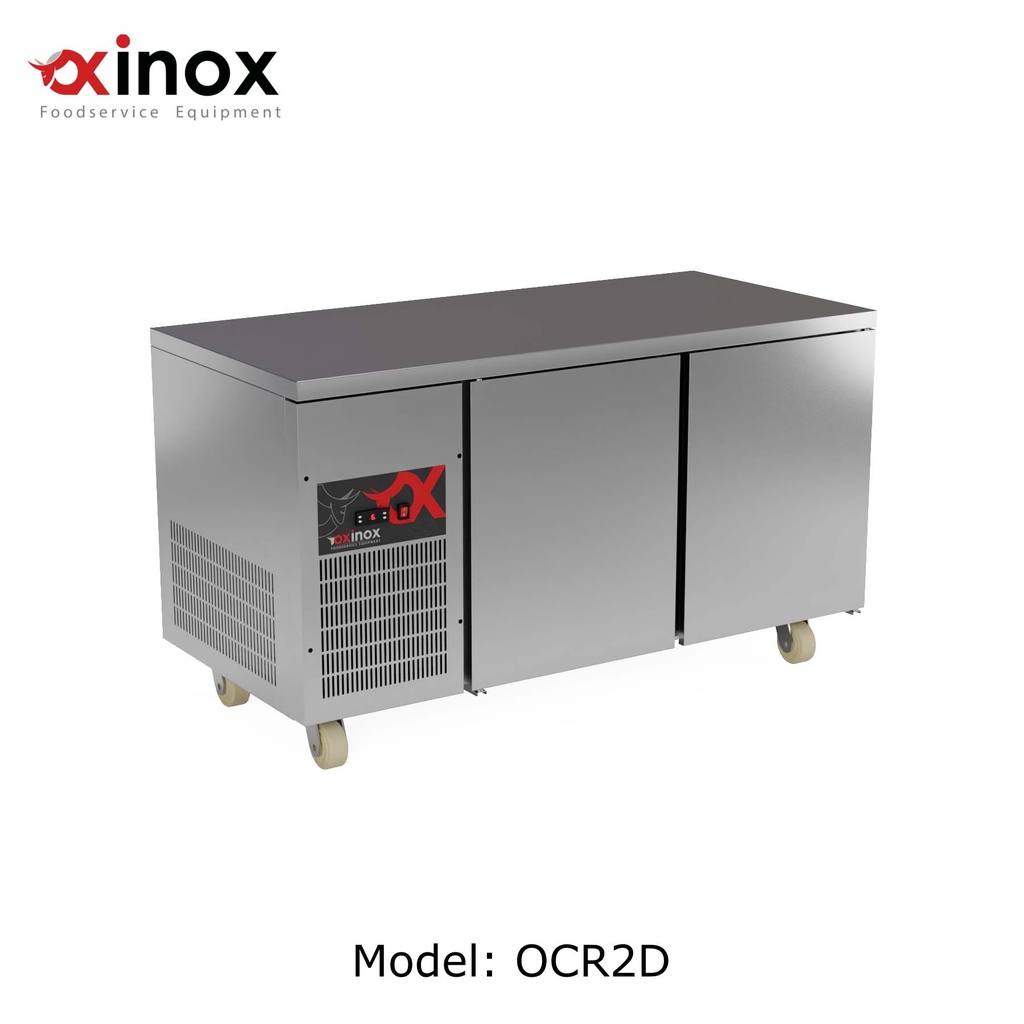 Under Counter Refrigerator two doors
Dims: 1500x900x850 mm