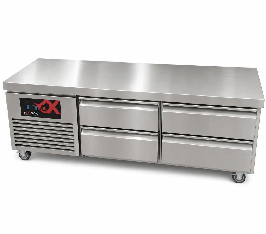 Low Boy Refrigerator four drawers
Dims: 1600x700x630 mm