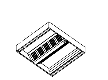 ISLAND (Central) Hoods- Double Skin 220
Dimensions (2700x2200x420 mm)