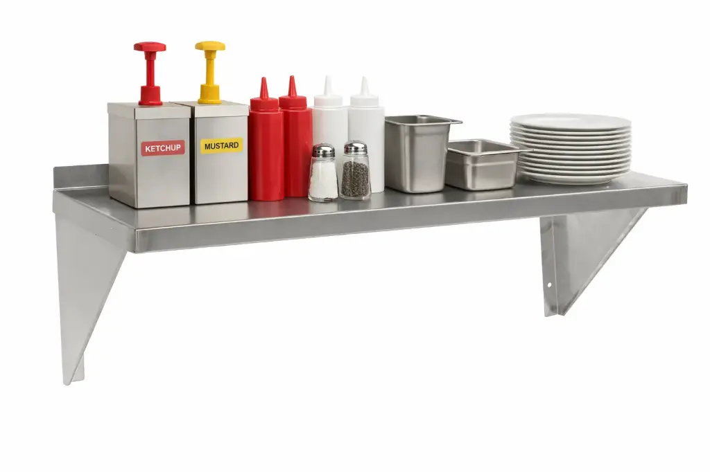 Wall Mounted Shelf( single tier)
Dims: 800x500x40 mm