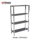  Shelving Unit- Four Stainless steel tiers
Dims: 1400x500x1800 mm