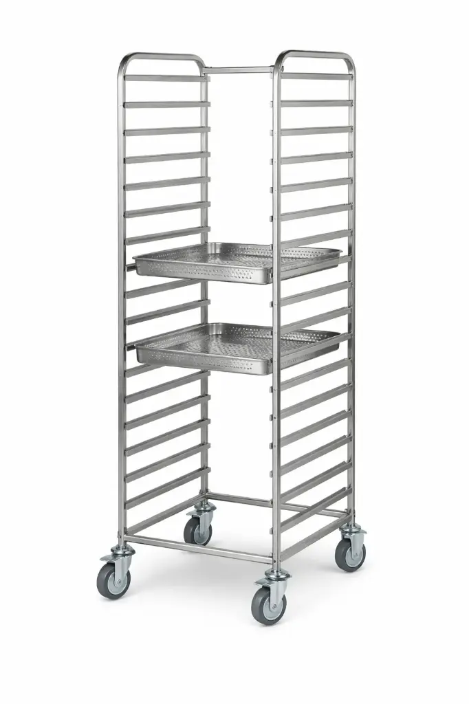 GN Trolley
Dims: 600x650x1600 mm