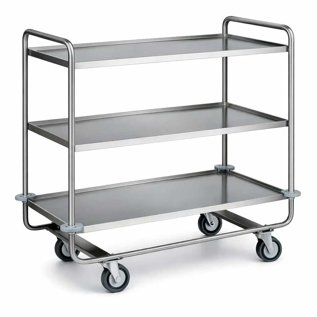 3 shelves Utility Service Trolley
Dims: 1000x650x1100 mm