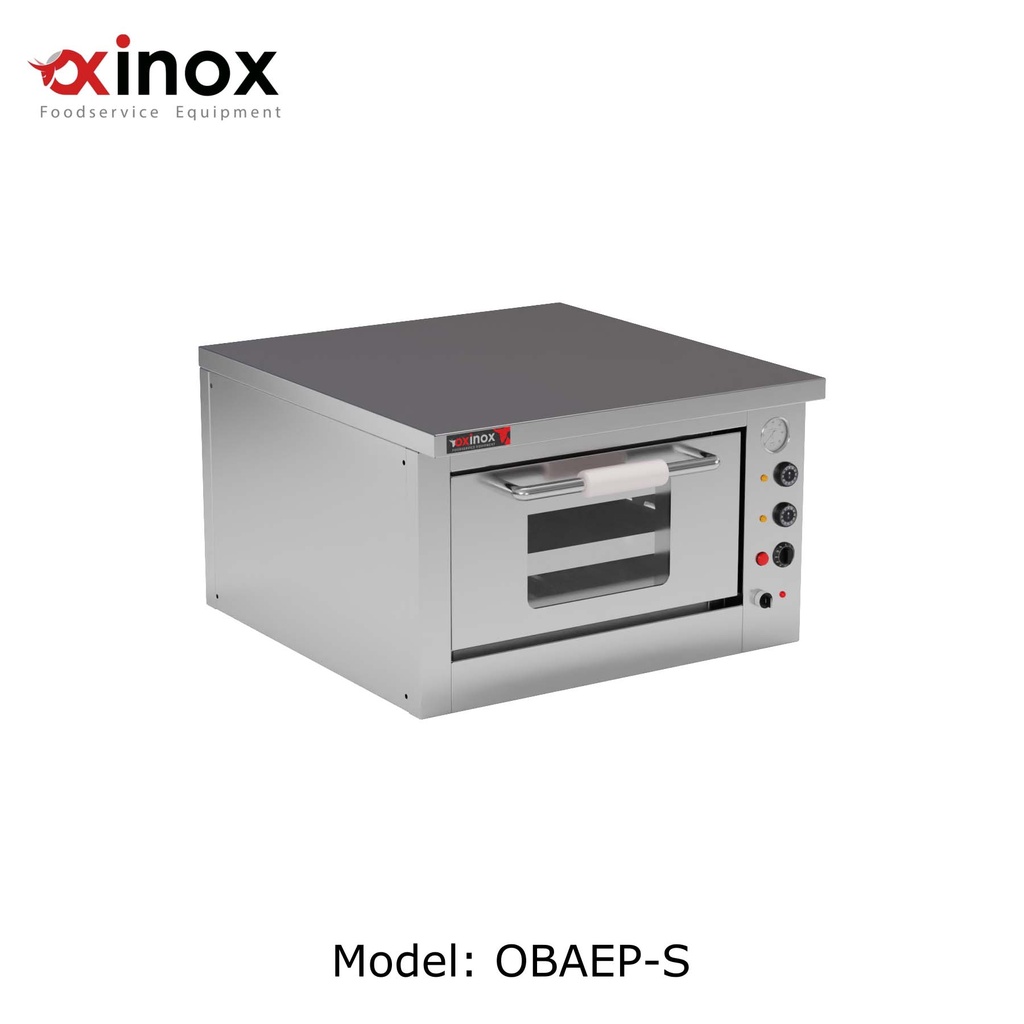 Single Deck Electric Oven
Dimensions (810x850x500 mm)