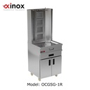 Gas Shawerma Grill with base cabinet
Dimensions (700x700x2000 mm)