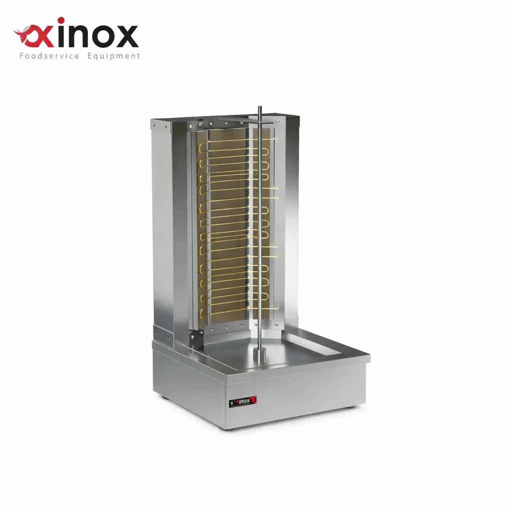 Electric Shawerma Grill Counter Top
Dimensions (700x700x1000 mm)