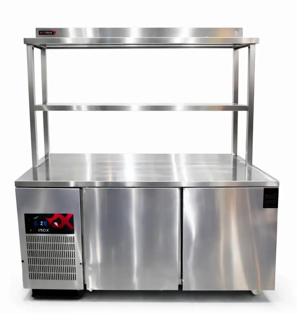 Pass-Thru Refrigerated Counter 4 doors
Dims: 1500x900x850 mm