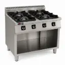 Gas cooker 4 open burners (safety functions)
Dims: 800x700x850 mm