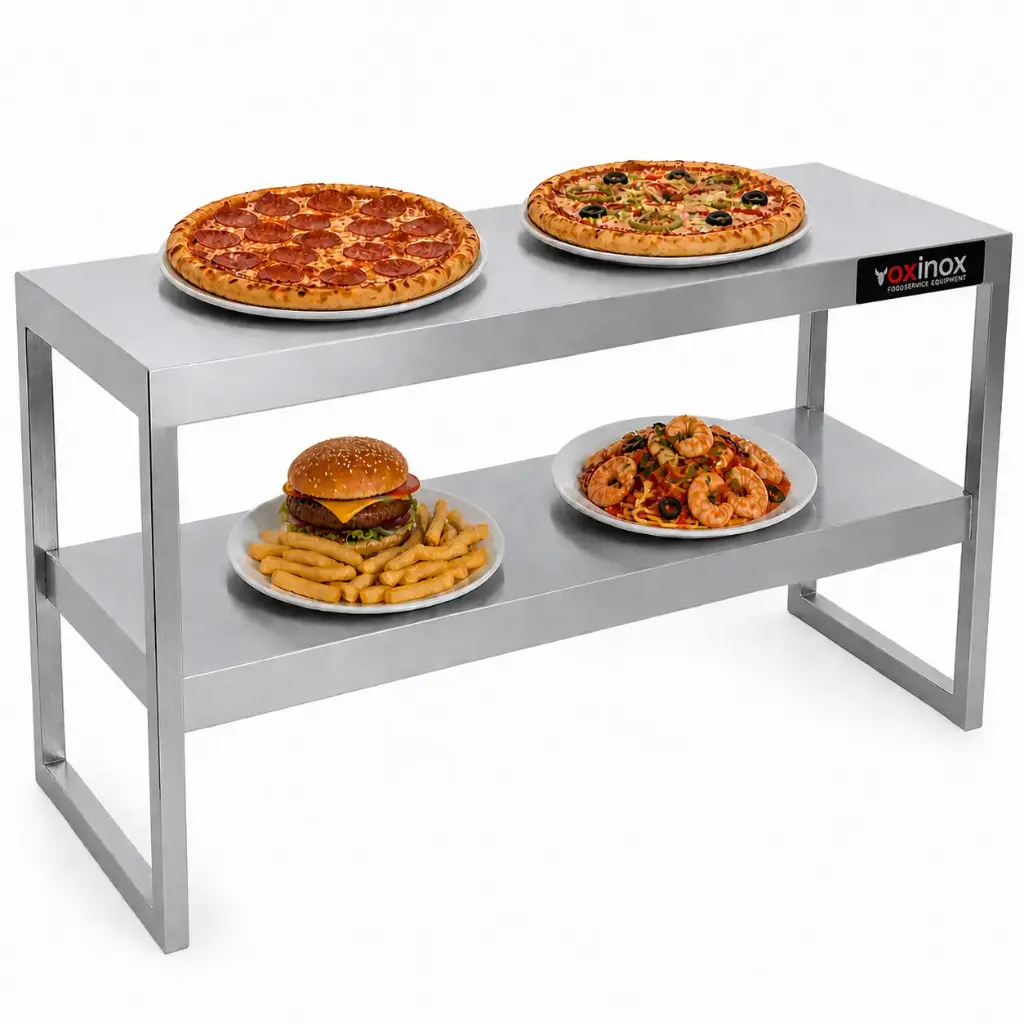 Pass-Thru Shelf, double tier(Double Shelf)-Pick Up Line
Dims: 1400x400x650 mm