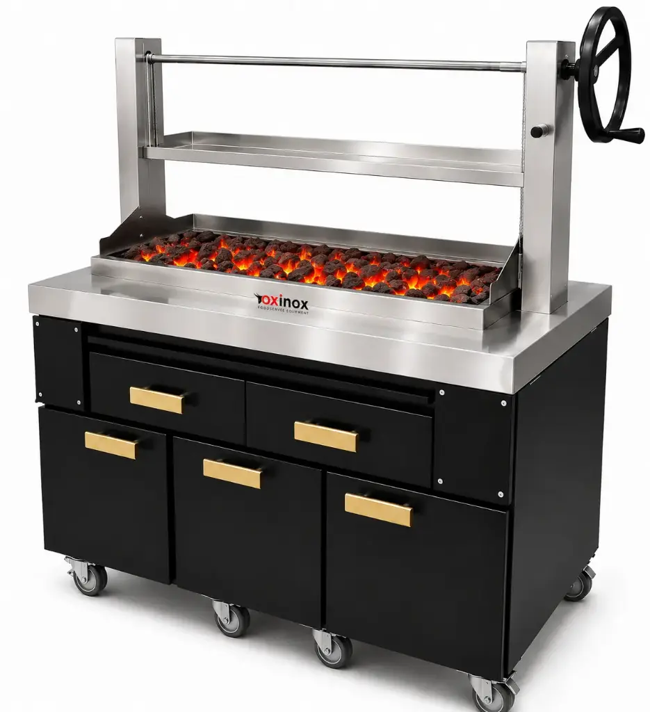 Santa Maria grill
Dim: 1200x900x1750 mm