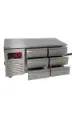 Under Counter Refrigerator six drawers