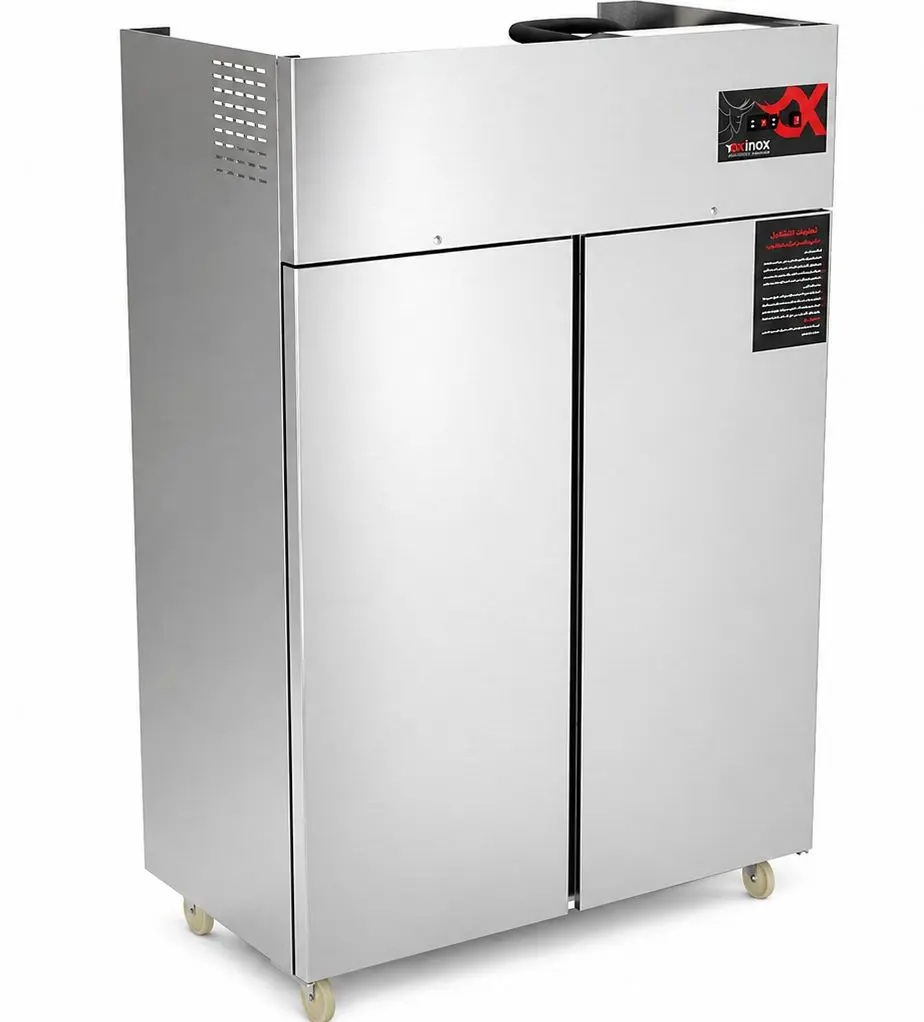 Upright Freezer Double door
Dims: 1430x800x2150 mm