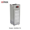 Upright Refrigerator Single Glass door
Dims: 700x800x2150 mm