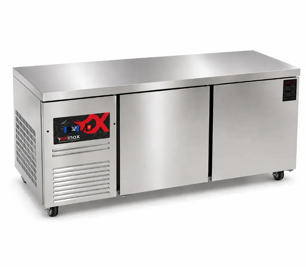 Under Counter Refrigerator two doors
Dims: 1500x700x850 mm