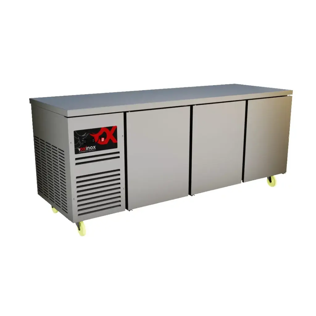 Under Counter Refrigerator three doors
Dims: 2000x700x850 mm