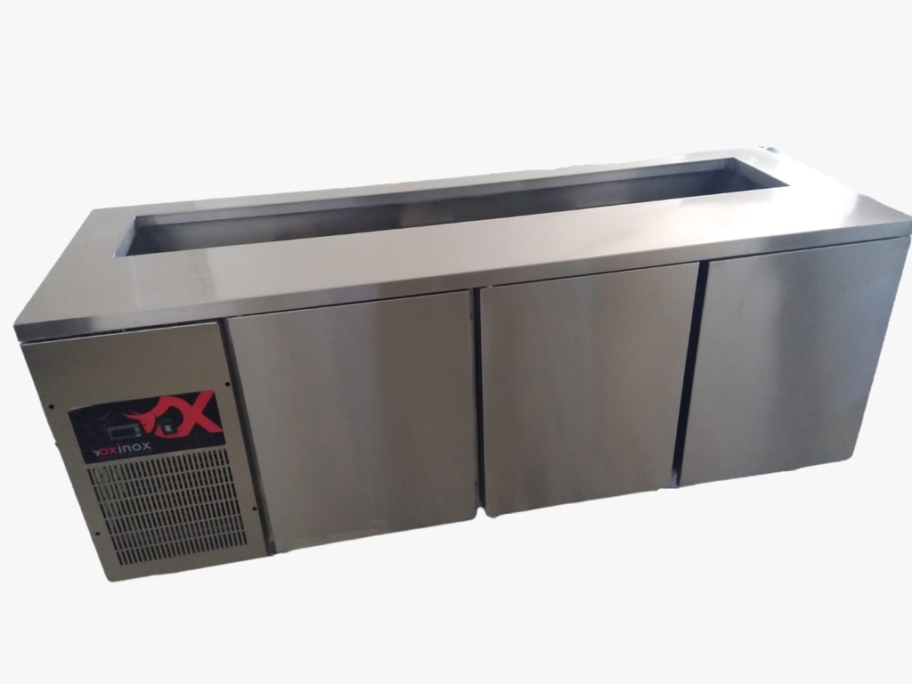 Salad Refrigerated Counter three doors
