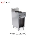 Electric cooker 2 circular hot plate
Dims: 400x700x850 mm