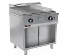 Gas grill double zone  ribbed cooking plate
Dims: 800x700x850 mm