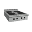 Electric cooker 4 square hot plate
Dims: 800x900x250 mm