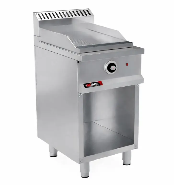 Electric grill single zone smooth cooking plate 