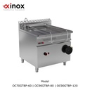 Gas tilting bratt pan