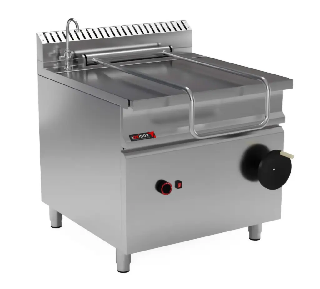Electric tilting Bratt pan
Dims: 1200x900x850 mm