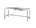 Central work Table Without under shelf
Dims: 800x700x850 mm