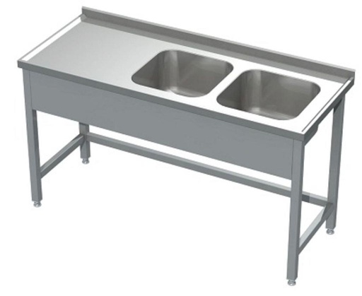 [OFPDSU40-50/240] Double Sink Unit
Dims: 2400x700x850 mm