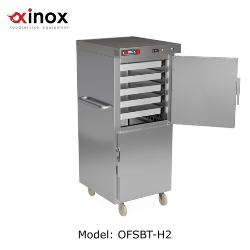 [Oxinox model OFSBT-H2/20] Heated Banquet Trolley distribution meals
Overall Dimension : 700X840X2050mm