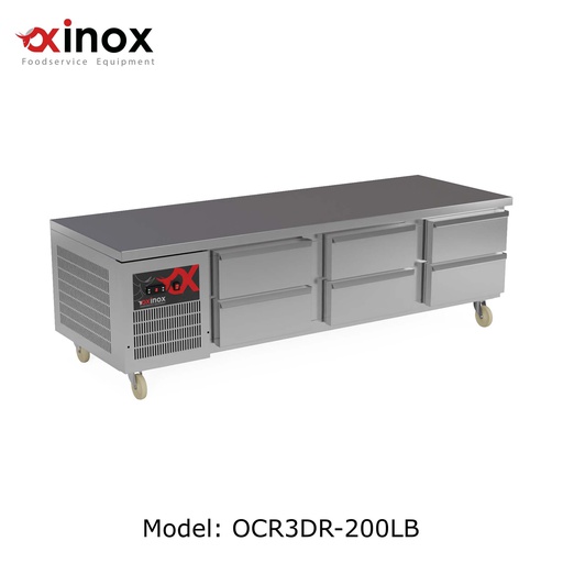 [OCR6DR-200LB90] Under Counter Refrigerator six drawers