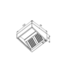 [OCWHS/100-1.1m] Wall Mounted Exhaust Hoods-Single Skin 100
Dim : 1100 x 1000 x 420 mm