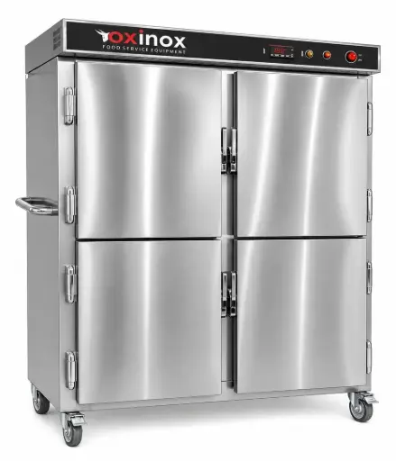 [Oxinox model OFSBT-H4] Heated Banquet Trolley distribution meals
Overall Dimensions (1400X840X1700 mm)