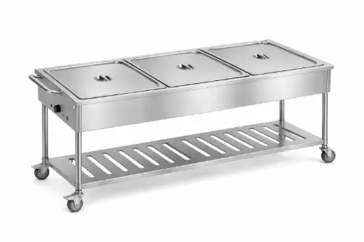[Oxinox model OFS3EBM-120N] Electric Bain Marie ( 3 Gn 1/1)
Dimensions (1200x700x850 mm)