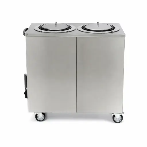 [Oxinox model OFSHPDT-D] Hot Plate Dispenser Trolley
Dims: 1000x465x950 mm