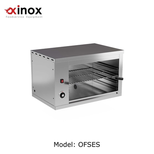 [OFSES-F] Electric Salamander Fixed Height table top unit or wall-mounted