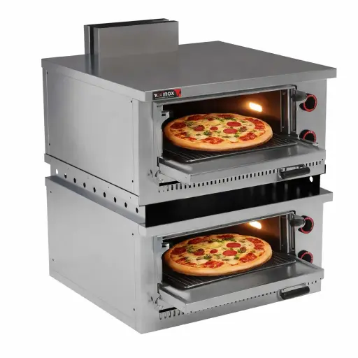 [Oxinox model OBAGP-D120] Double Deck Gas Oven 