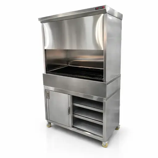 [Oxinox model OOCBQ-120] charcoal barbecue grill
Dimensions (1200X700X1100/2050 mm)