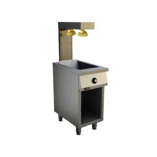 [Oxinox model OC70ECS-60S] Dump Station -Chip Scuttle heating 1xGN1/1 