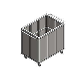 [OFSGTT-400] Goods Trolley
Dims: 1000x700x800 mm