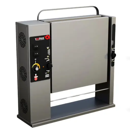 [VT20-63.50] Vertical electric conveyor toaster
Dimensions: 600x200x580mm
