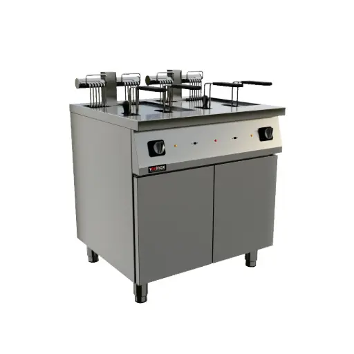 [OC70EFF-80D EU A] Electric Double tank deep fat fryer
