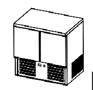 [OCR2D-90LB] Mini Cooler two doors