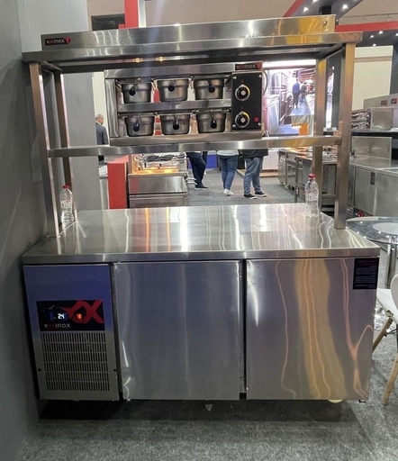 [OSR4D-150-901/3 (5) Special] Sandwich Refrigerated Counter 4 doors