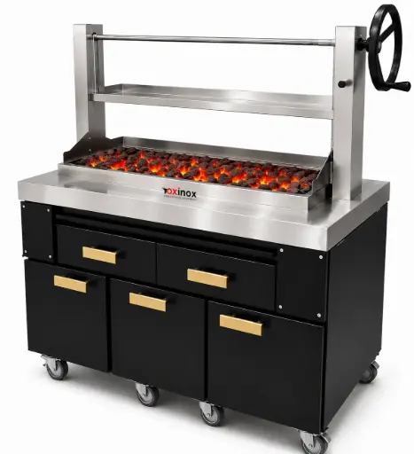 [OOOOSMGBQ-120/90BS] Santa Maria grill
Dim: 1200x900x1750 mm