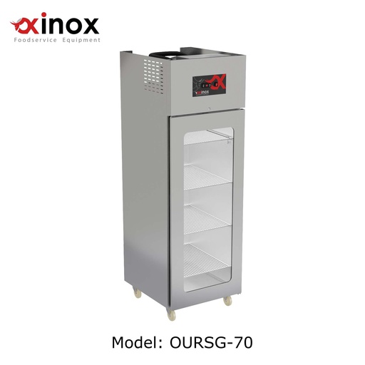 [OURSG-70] Upright Refrigerator Single Glass door
Dims: 700x800x2150 mm