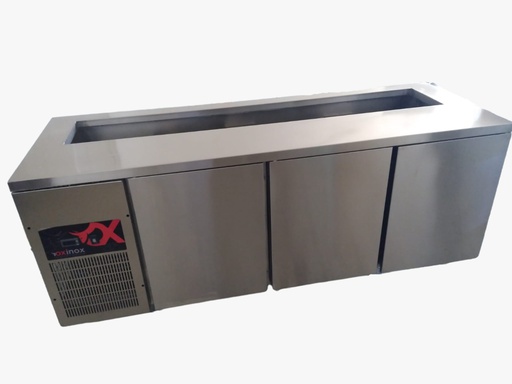 [OSR3D-2001/6] Salad Refrigerated Counter three doors