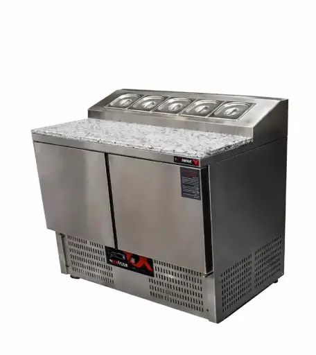 [OPR2D-100-70/1/6] Pizza Refrigerated Counter two doors