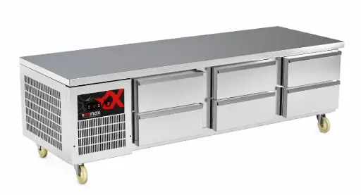 [OCR6DR-200LB] Low Boy Refrigerator six drawers
Dims: 2000x700x630 mm