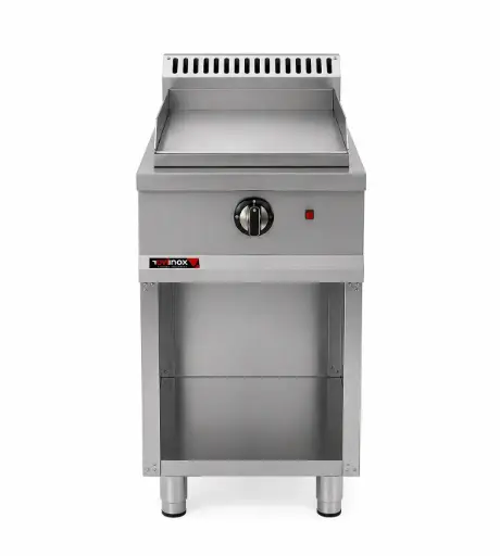 [Oxinox model OC70GG-40S] Gas grill single zone smooth cooking plate
Dims: 400x700x850 mm